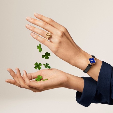 Van Cleef & Arpels - Alhambra - Campaigns and content - Watch & jewelry -  Mazarine Stories