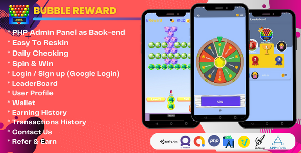 Bubble Reward - Bubble Shooter Game With Earning App - 3