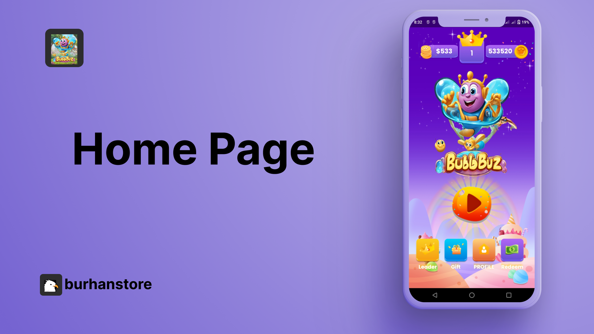 Bubb Buz Bubble Shooter Game - Rewards Earning Android Studio Project - 6
