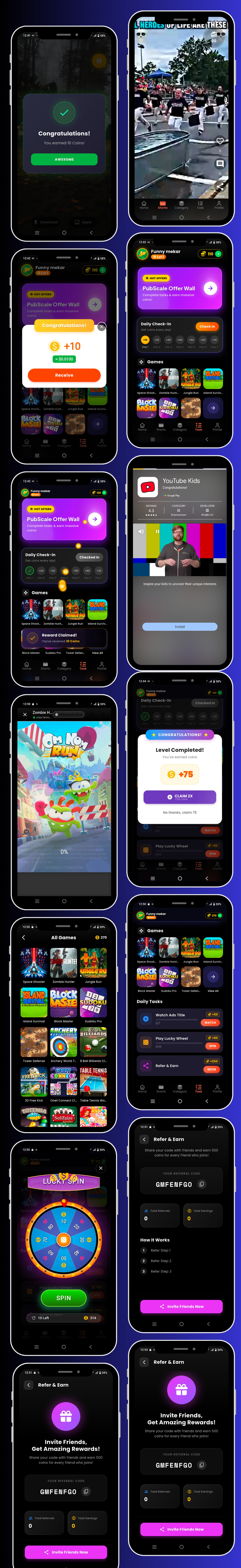 Prime Walls - Ultimate Wallpaper, Shorts & Earning App
