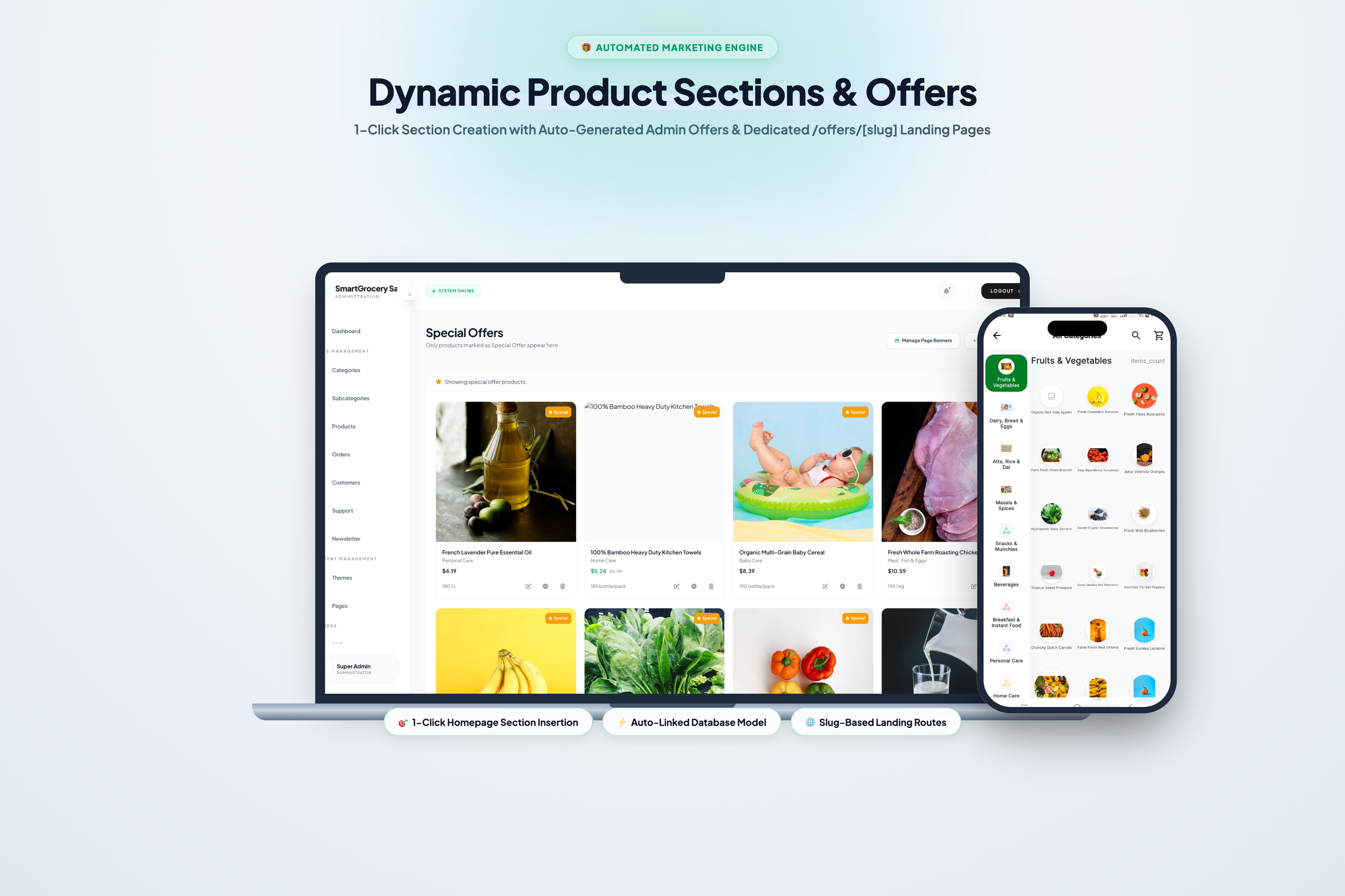 SmartGrocery - Dynamic Flash Deals and Marketing Campaigns