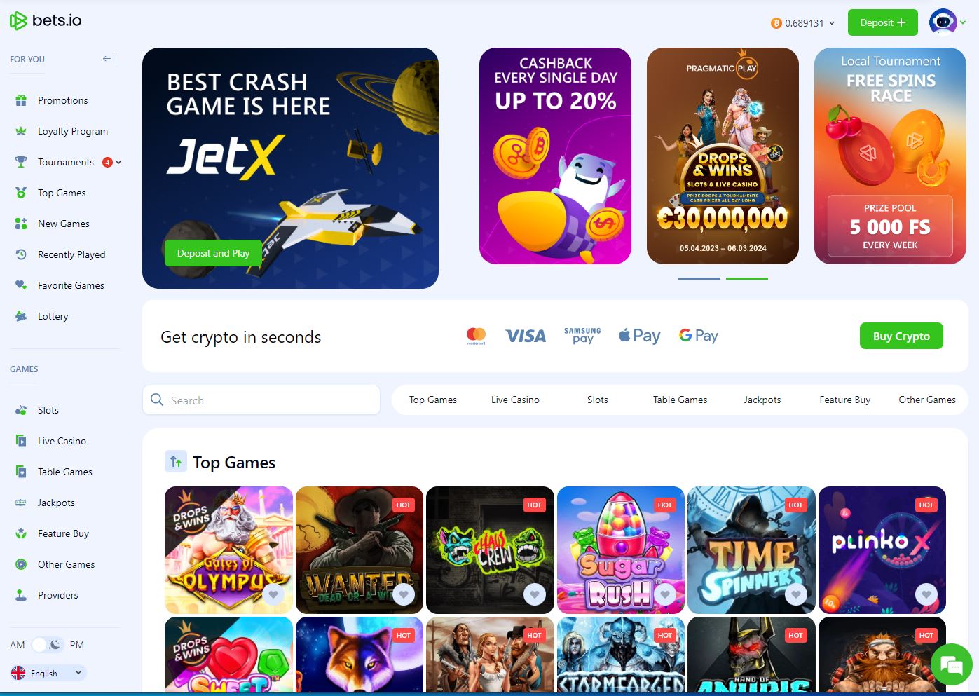 Bets.io Crypto Casino (2023)