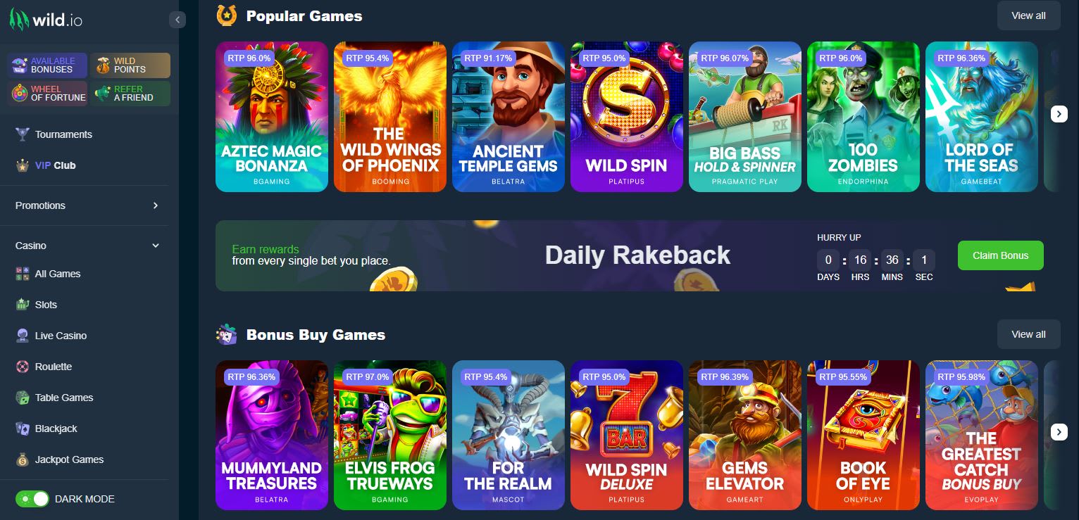 Wild.io Crypto Casino (2023)