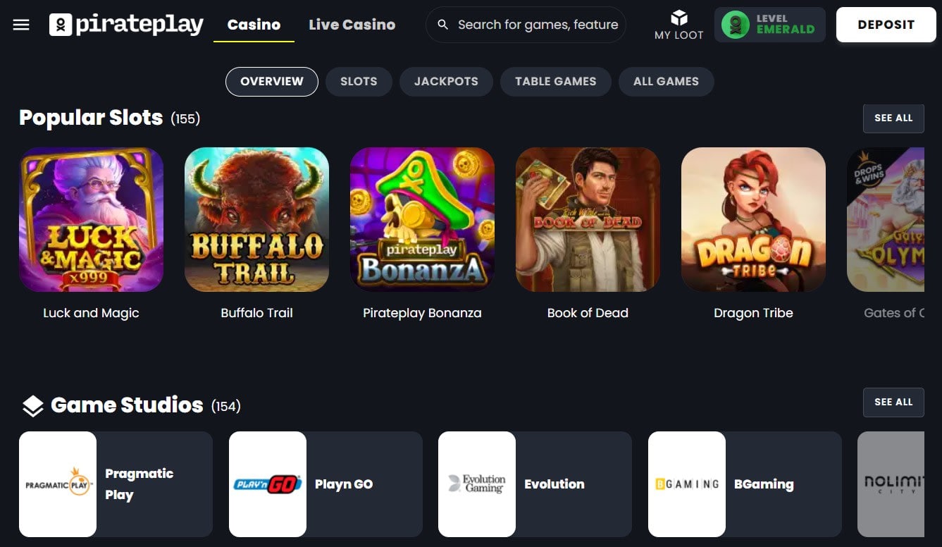 PiratePlay Crypto Casino (2023)