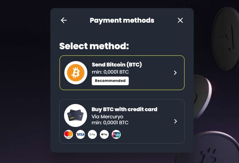 PiratePlay Deposit/Withdraw Crypto