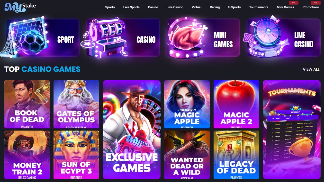 MyStake Crypto Casino (2023)