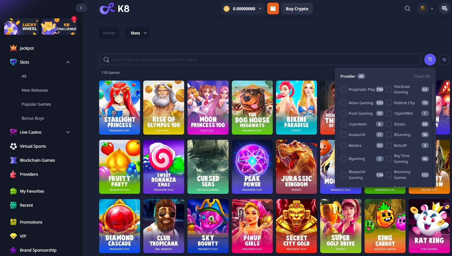 K8 Crypto Casino (2023)