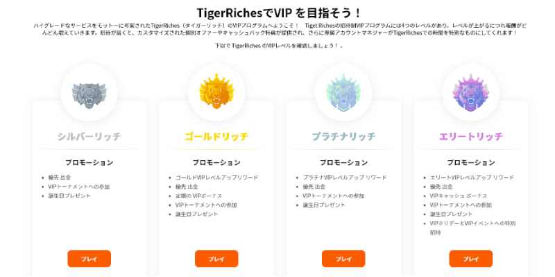 tiger riches picture
