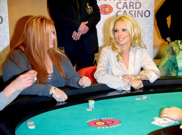 Pamela Anderson poker