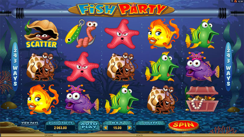 fish party slot