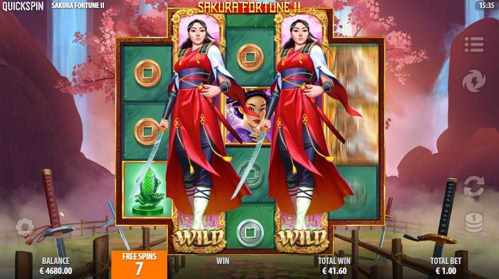 Sakura Fortune 2 (screenshot)