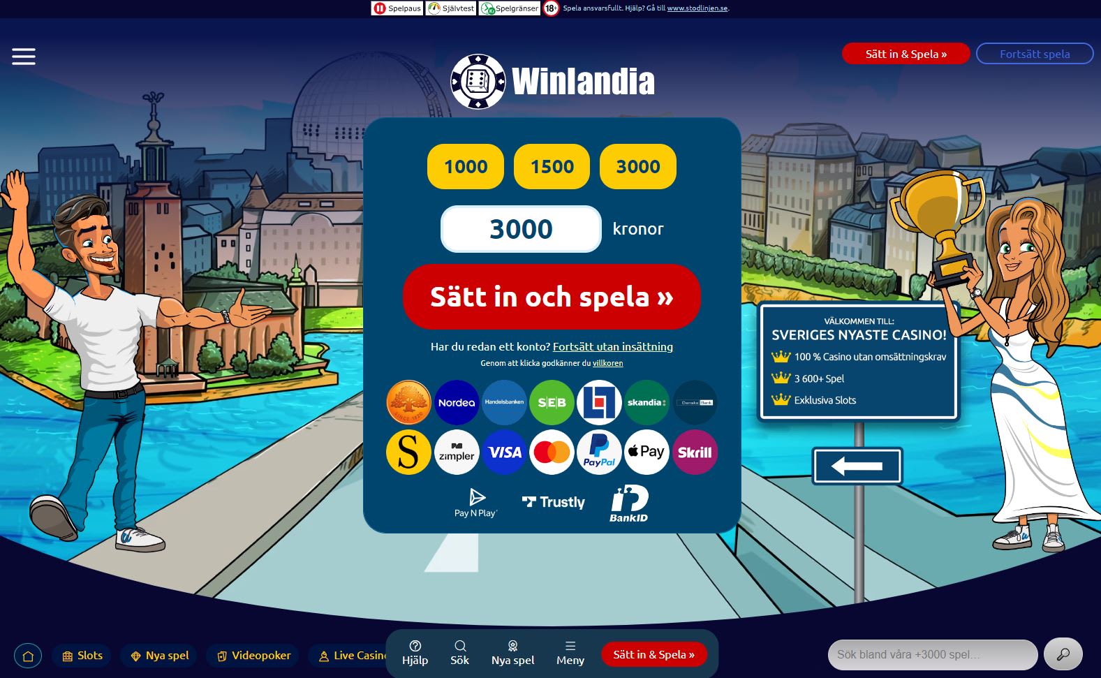 Winlandia Casino Lobby (2023)