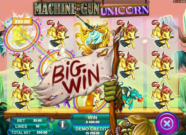 Machine Gun Unicorn Slot