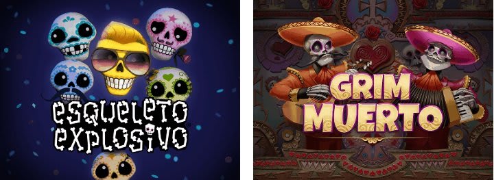 Grim Muerto & Esqueletos Explosivo