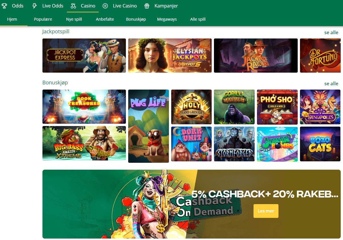 Qbet Casino Norge (2023)