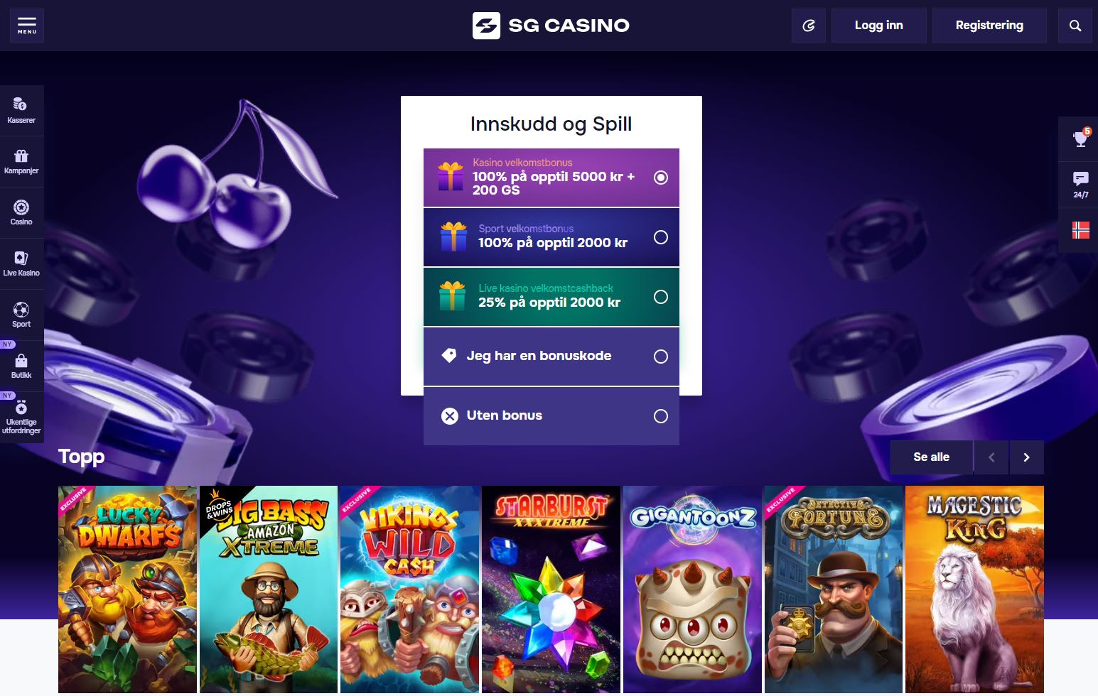 SG Casino Norge (2023)