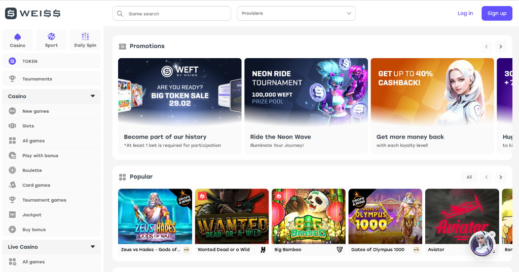 WEISS Casino