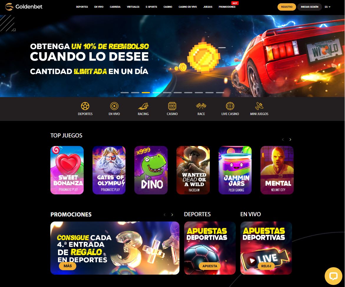 Goldenbet Casino en Español