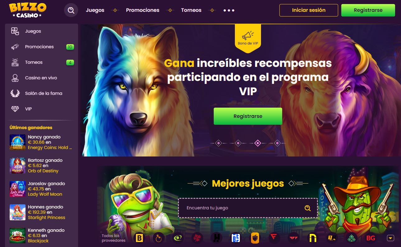 Bizzo Casino en Español