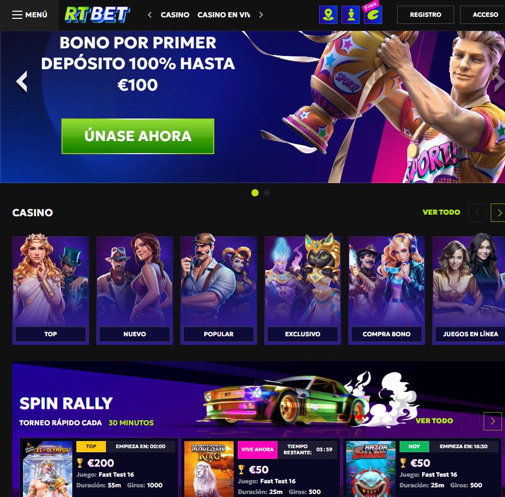 RT Bet Casino en Español