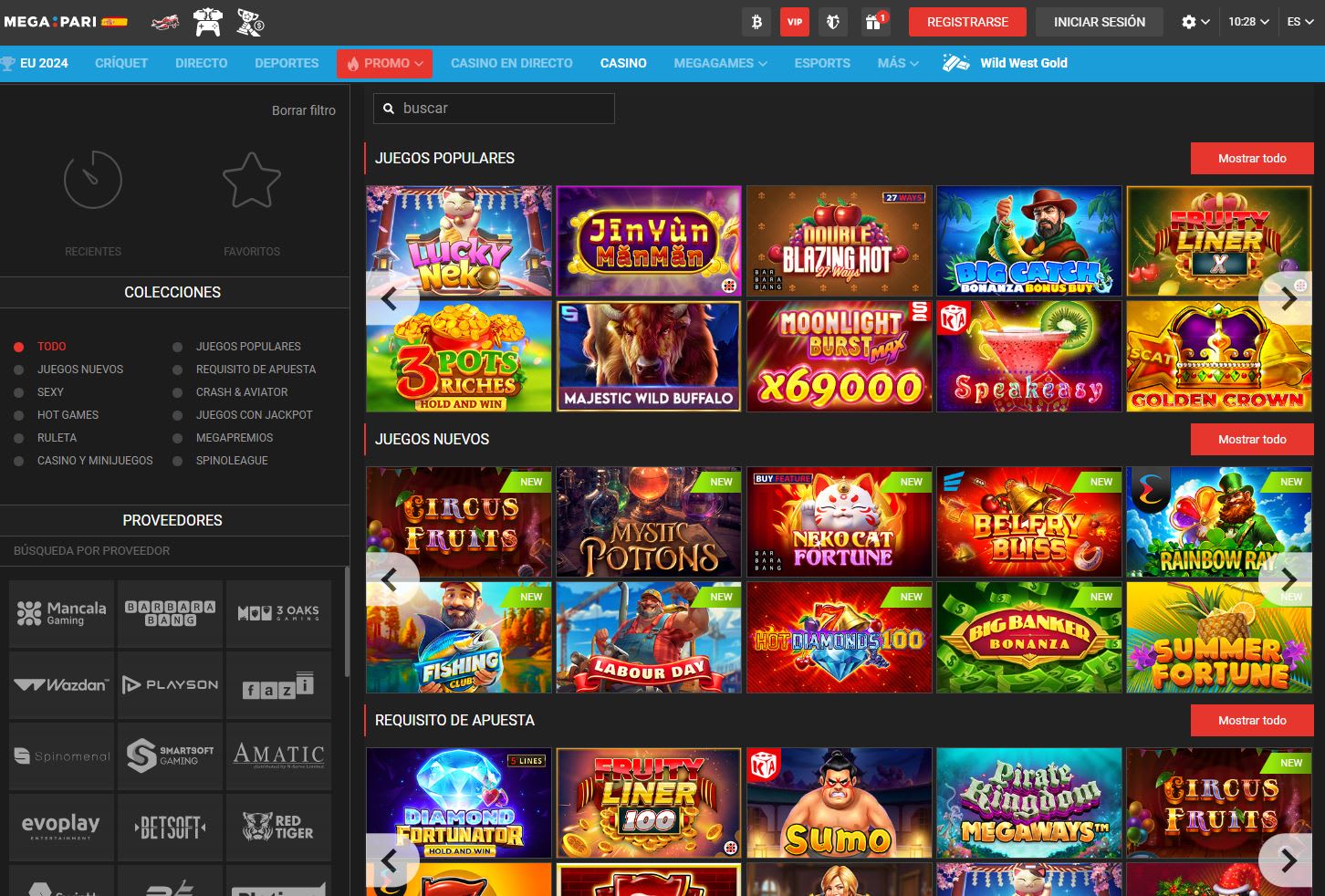 Megapari Casino en Español