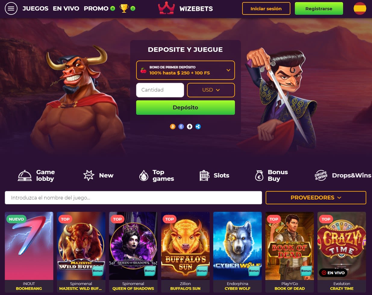 Wizebets Casino en Español