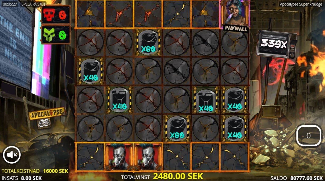 Apocalypse Super xNudge slot