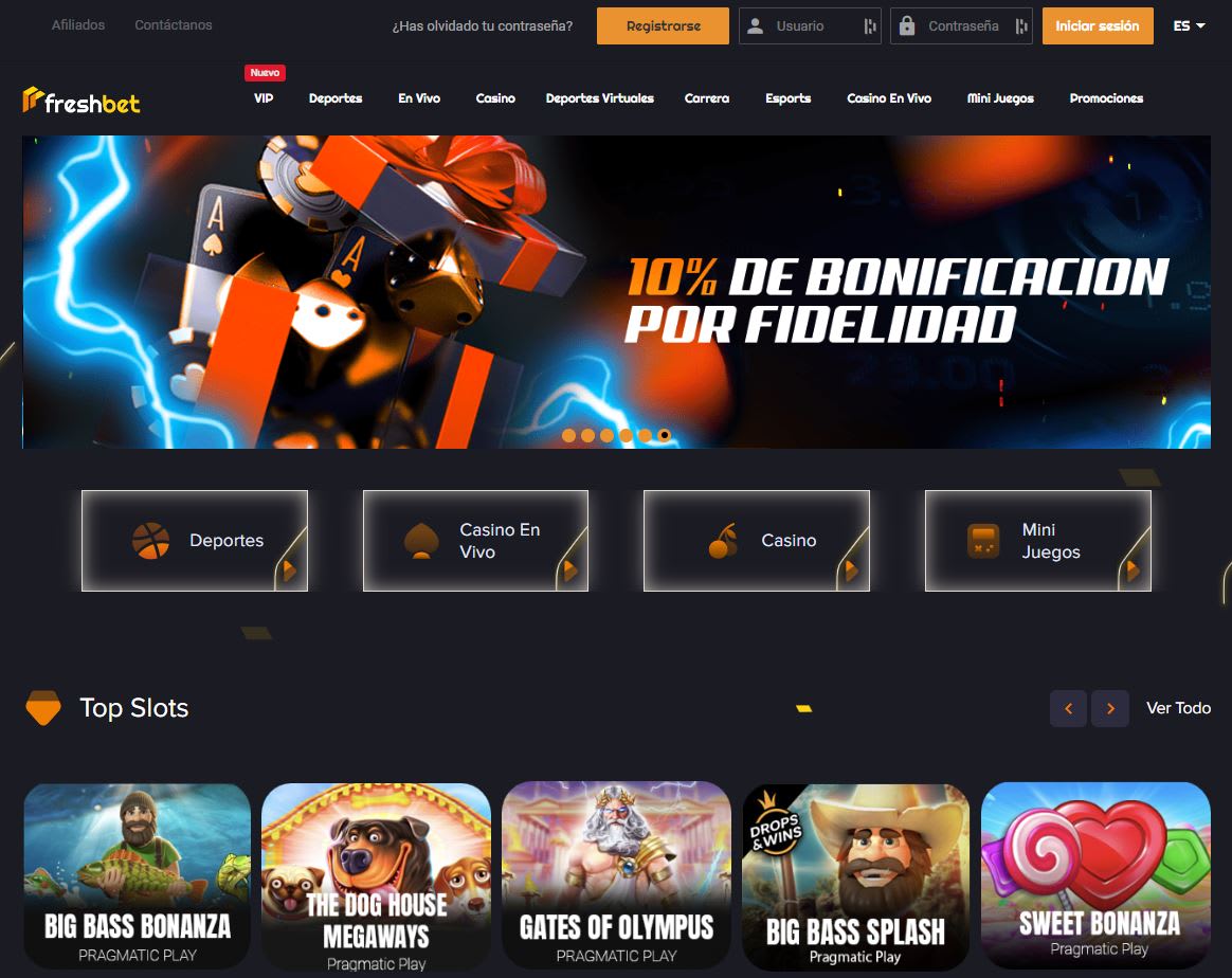 FreshBet Casino en Español