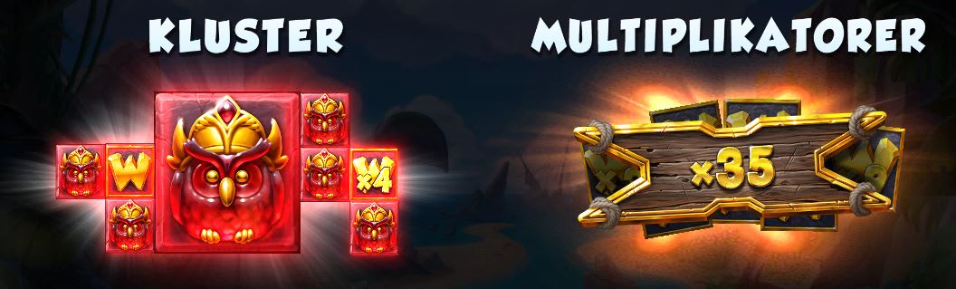 Pirots X: kluster & multiplikatorer