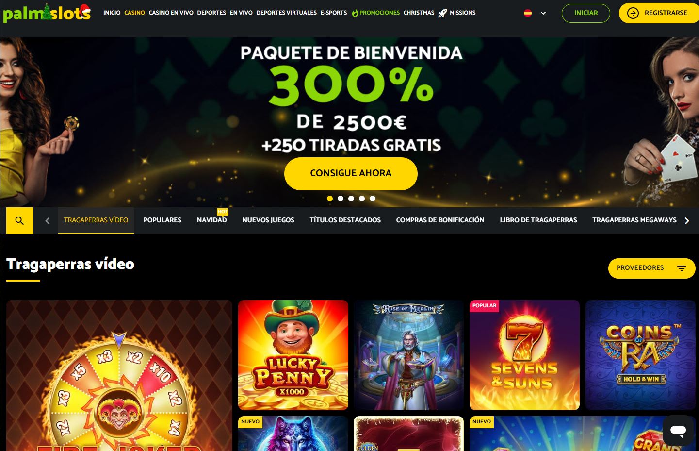 Palmslots Casino en Español