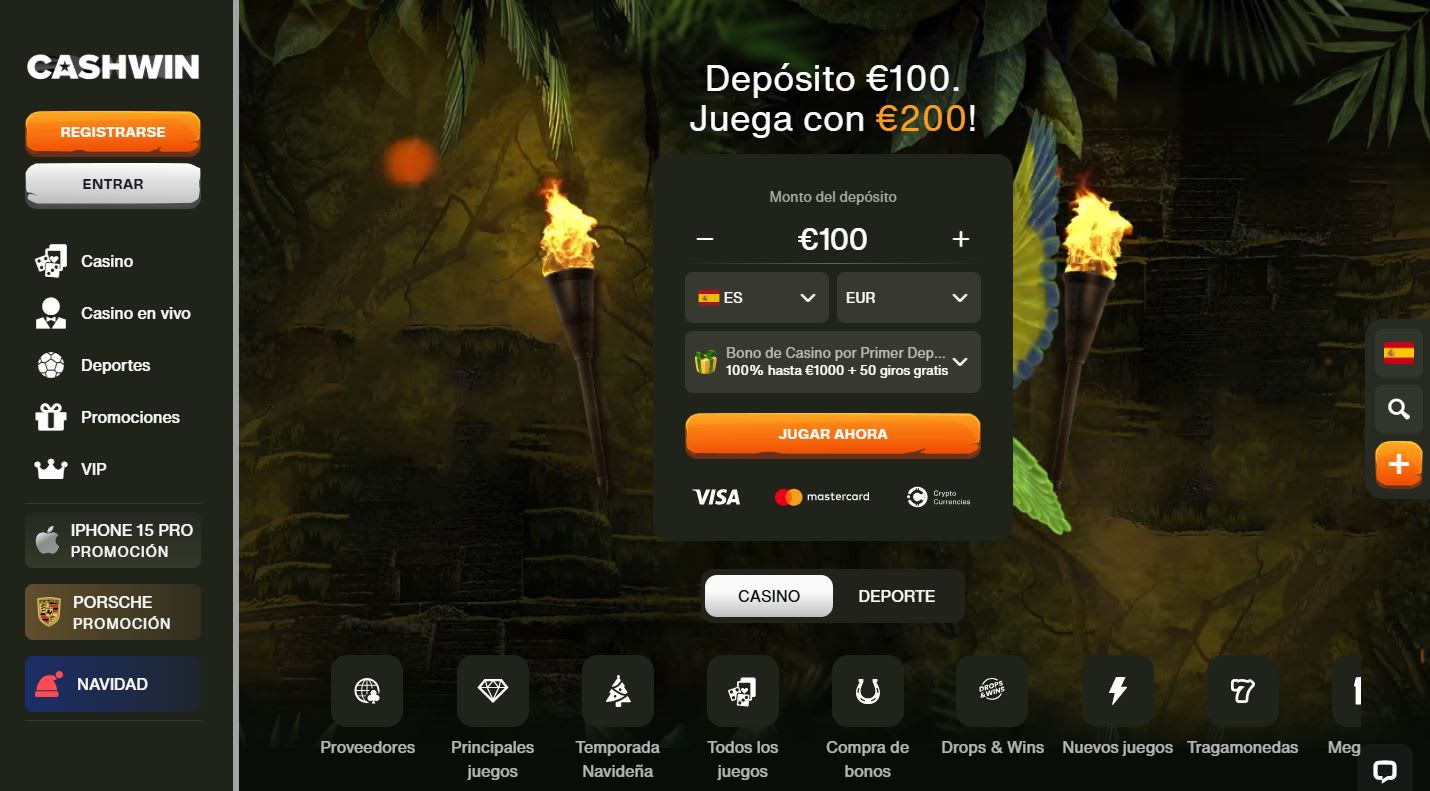 Cashwin Casino en Español