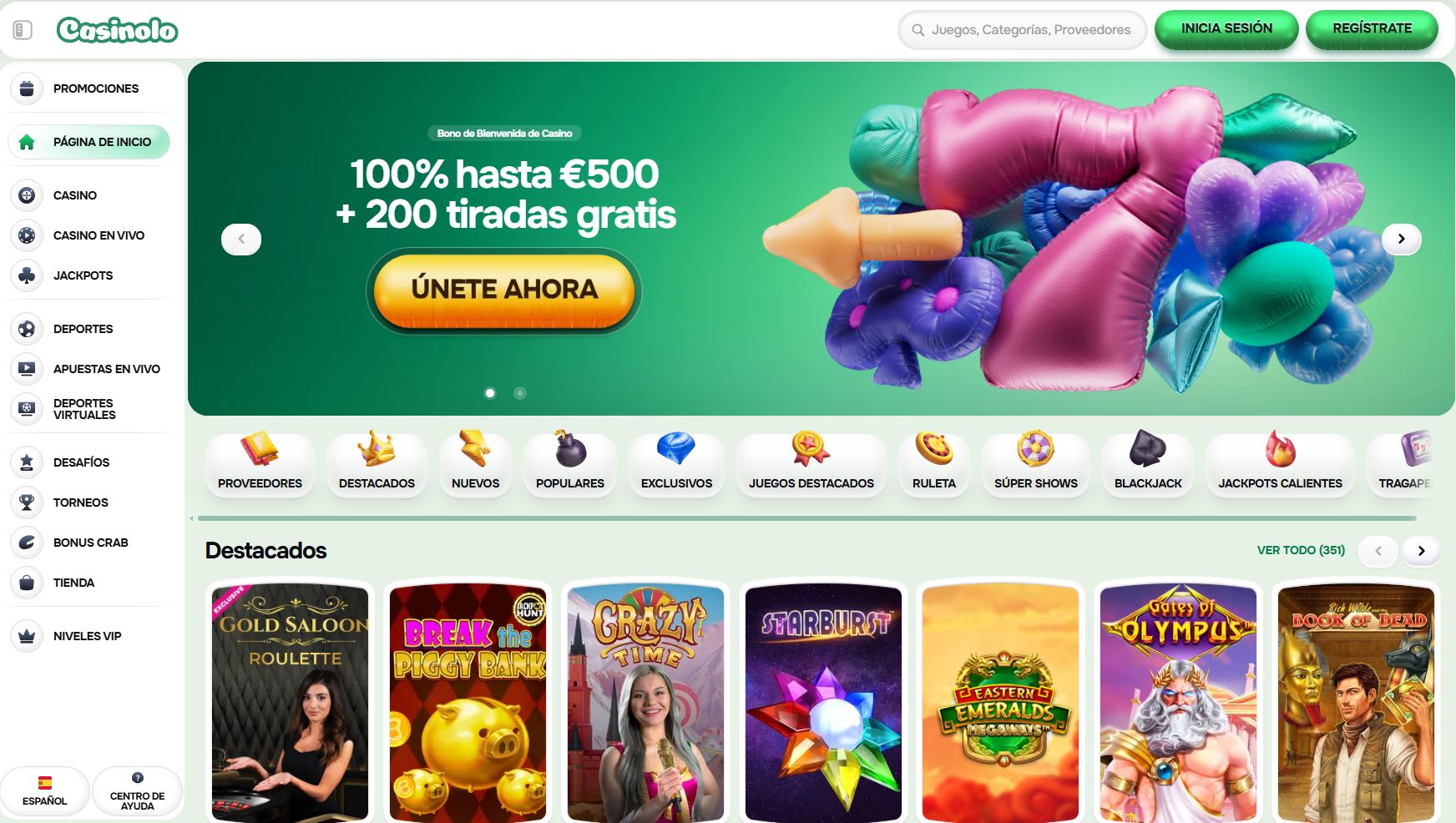 Casinolo Casino en Español 2025