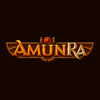Δημιουργικό στιγμιότυπο οθόνης του Amunra casino που δείχνει τη διαθεσιμότητα παιχνιδιών και την πλοήγηση.