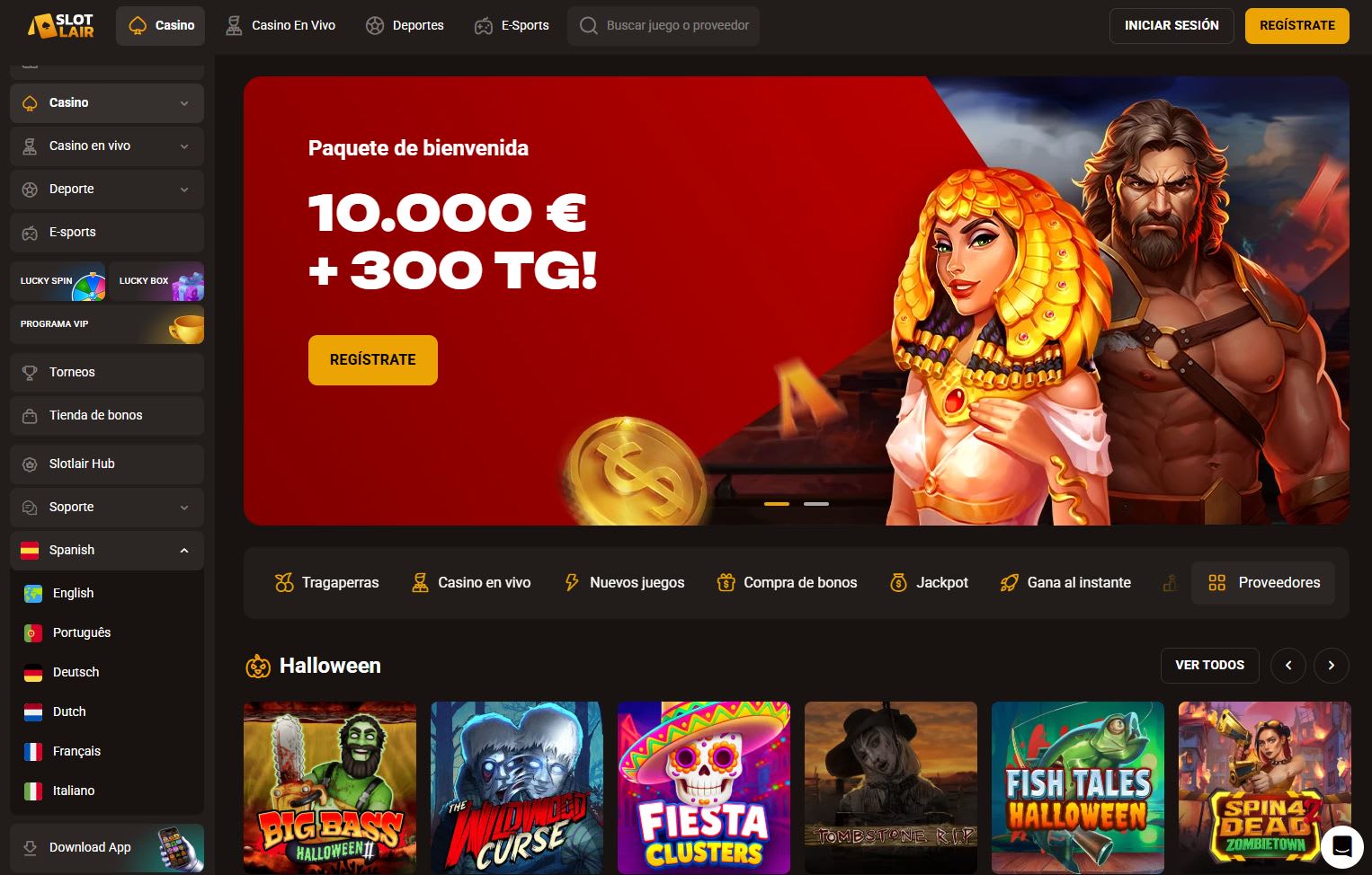 SlotLair Casino en Español 2025