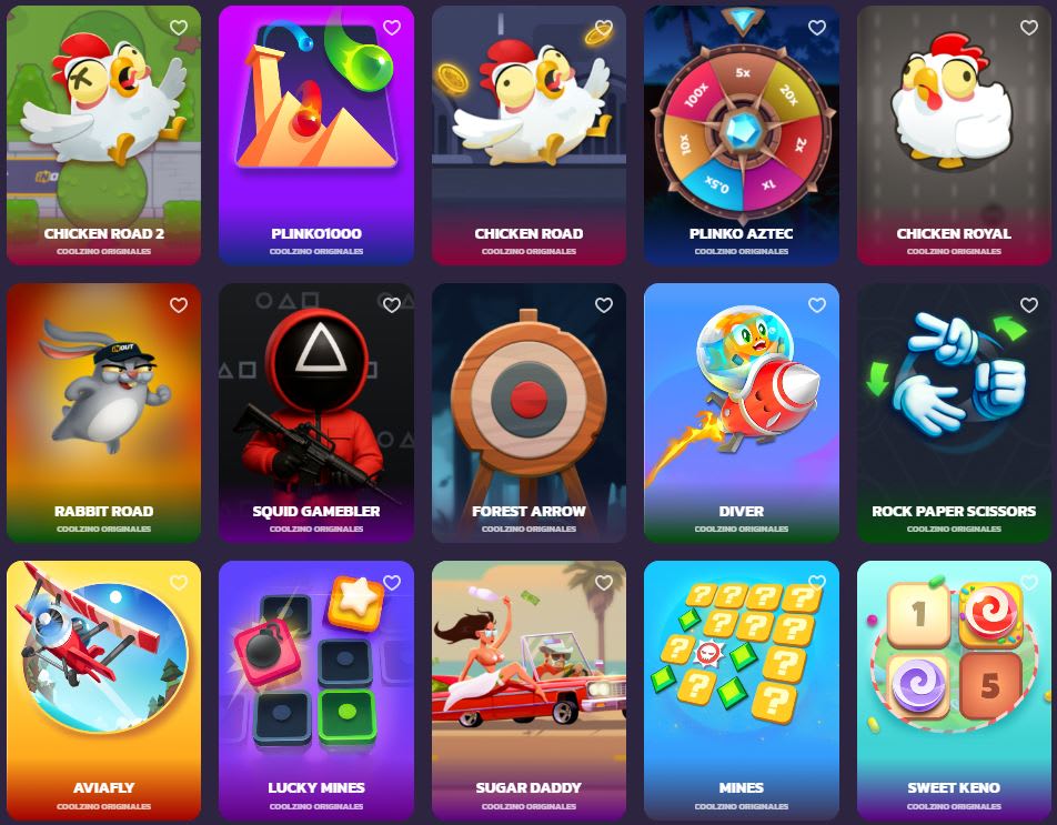 Juegos de Choque: Coolzino Originales