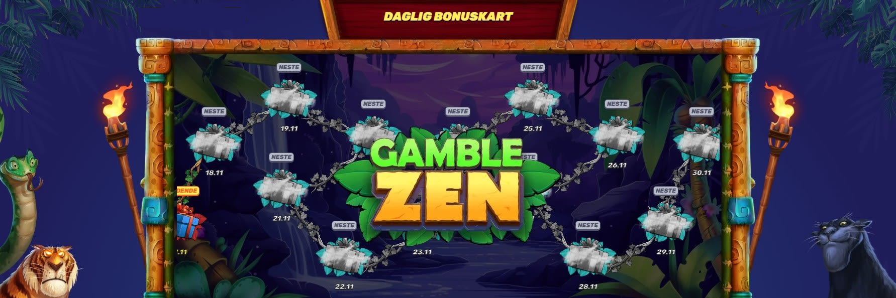 Calendar image for GambleZEN Casino