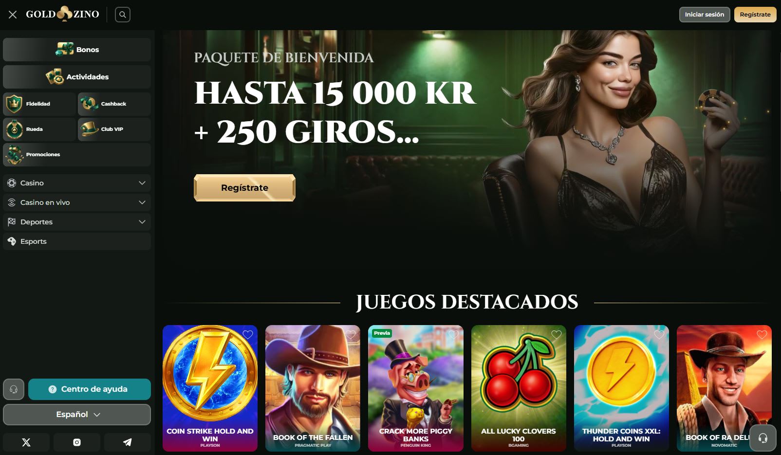 Goldzino Casino en Español 2026