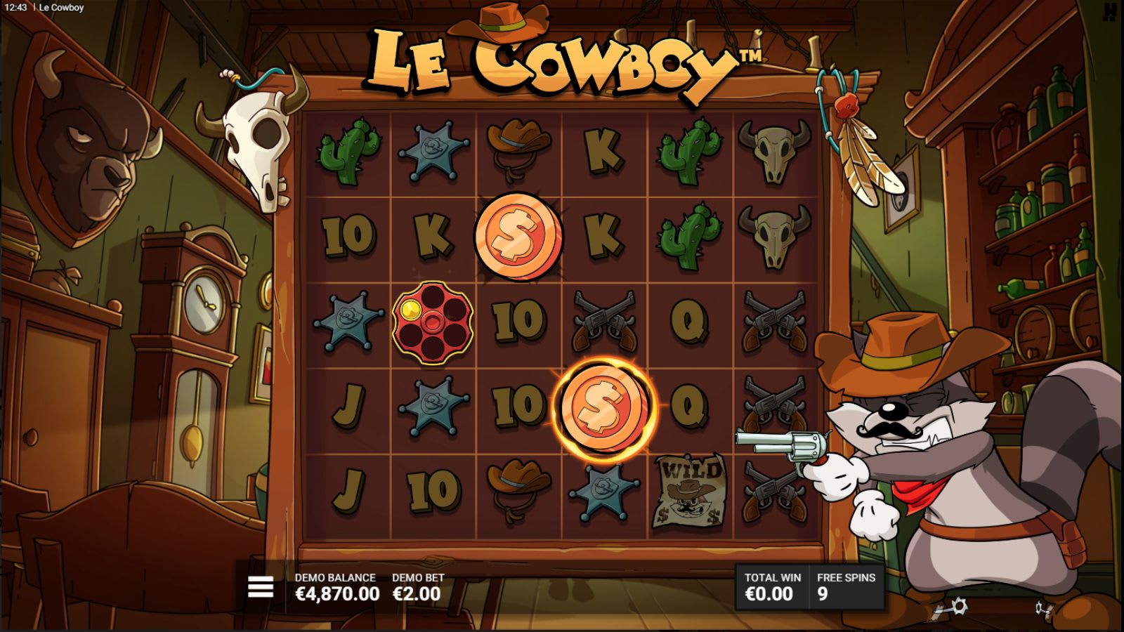 Tragaperras Le Pharaoh Hacksaw Gaming - Ronda de bonificación High Noon Saloon