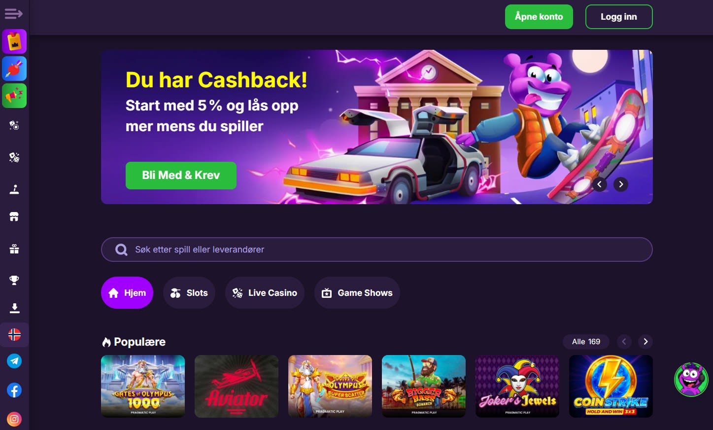 HitMe Casino Norge 2026