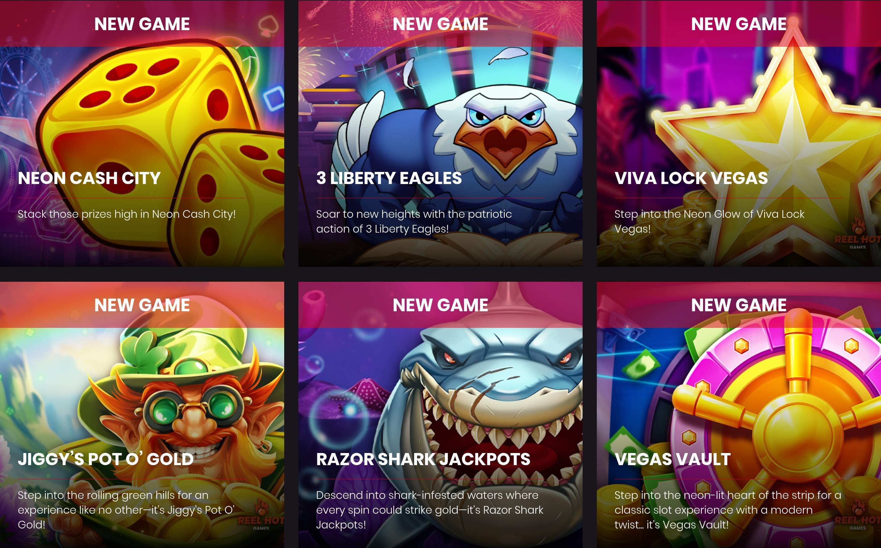 Push Gaming senaste och kommande slots