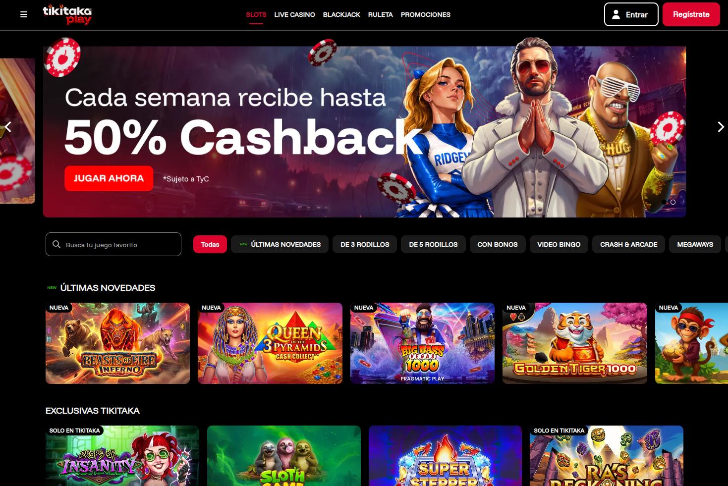 TikiTaka Play Casino España 2026
