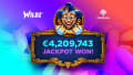 Jackpot-voitto! Empire Fortune räjähti Wildz Casinossa