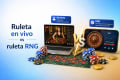 Ruleta en vivo vs ruleta RNG: qué son y en qué se diferencian realmente
