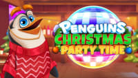 Penguins Christmas Party Time