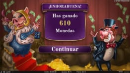 Premio en Piggy Riches