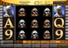 Juego de bono Jackpot Gladiador