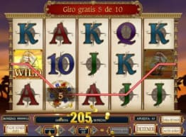 Tiradas gratis de Sails of Gold