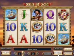 Tragaperras Sails of Gold