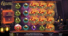 Tiradas gratis Golden Grimoire 