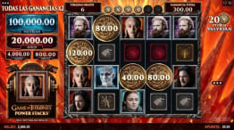 Game of Thrones Power Stacks - Tiradas Gratis